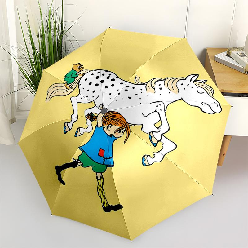 Pippi Longstocking Themed Travel Umbrella-8 Ribs Automatic Opening and Closing, Portable Folding Design, Compact and Stylish Umbrella Suitab
Pippi Longstocking Themed Travel Umbrella-8 Ribs Automatic Opening and Closing, Portable Folding Design, Compact and Stylish Umbrella Suitab