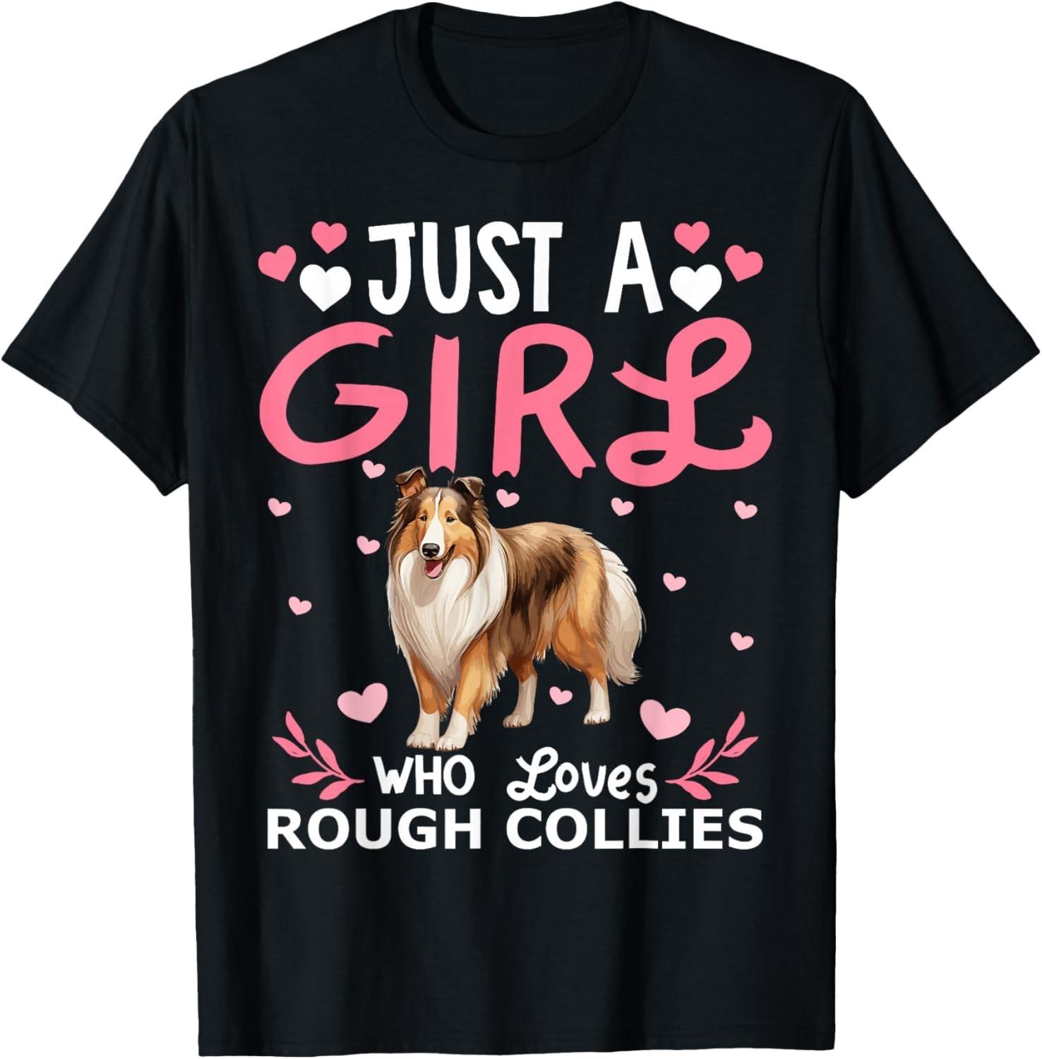 Just A Girl Who Loves Rough Collies T-Shirt, Cute Women Dog Lover Gift Tee Shirt 5XL різнокольоровий
Just A Girl Who Loves Rough Collies T-Shirt, Cute Women Dog Lover Gift Tee Shirt 5XL різнокольоровий