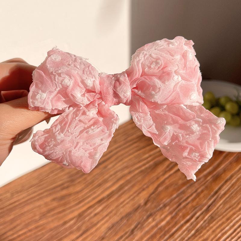 Новая корейская заколка-бантик в виде принцессы - милый и свежий дизайн для женщин
Новая корейская заколка-бантик в виде принцессы - милый и свежий дизайн для женщин