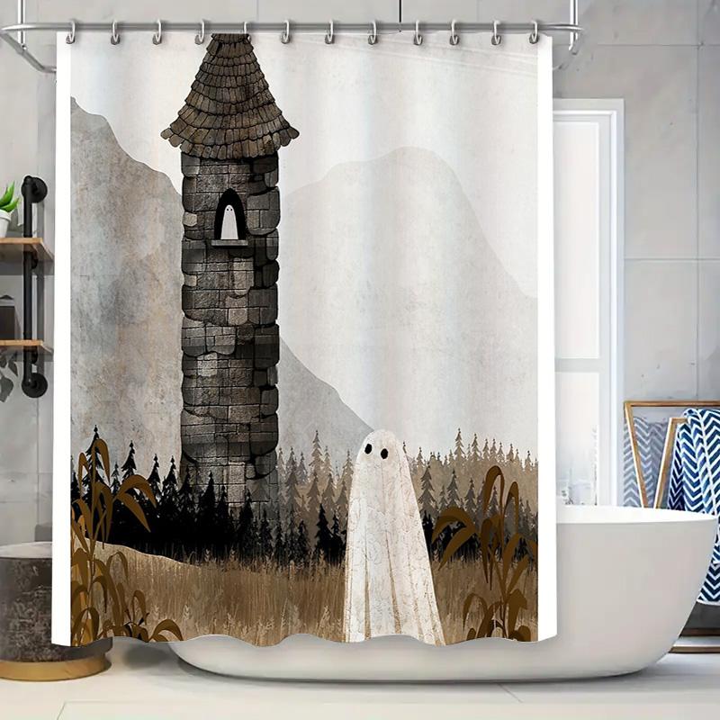 Forest Gothic Shower Curtain Dark Academia Nature Landscape Backdrop Vintage Halloween Decor Tapestry Wall Hanging Home Textile W60H190(CM)-1 Pcs
Forest Gothic Shower Curtain Dark Academia Nature Landscape Backdrop Vintage Halloween Decor Tapestry Wall Hanging Home Textile W60H190(CM)-1 Pcs