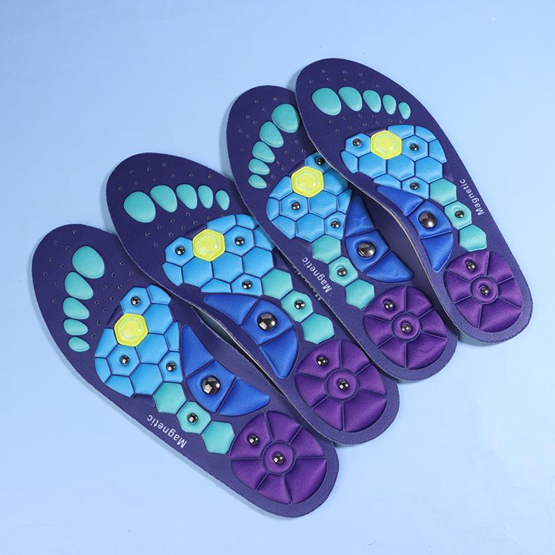 1Pair Cuttable Magnetic Therapy Foot Acupressure Insole For Unisex Magnet Massage Sports Shock-absorbing Cushion Inserts Insoles L синій
1Pair Cuttable Magnetic Therapy Foot Acupressure Insole For Unisex Magnet Massage Sports Shock-absorbing Cushion Inserts Insoles L синій