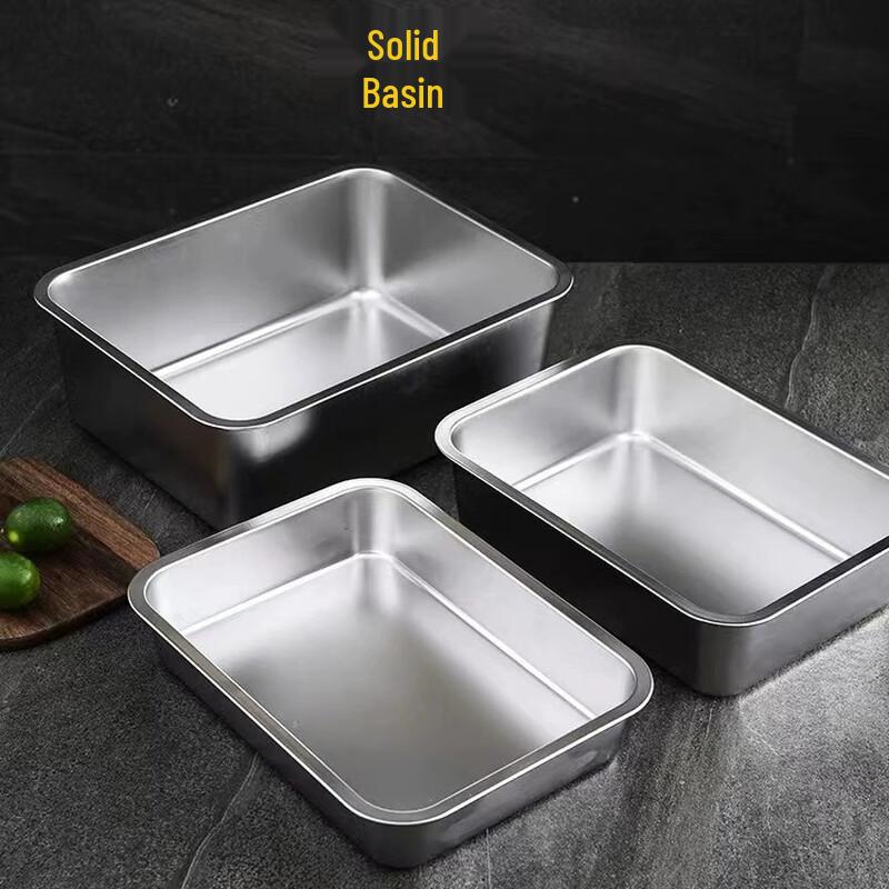 Thickened Non-magnetic Stainless Steel Buffet & Steaming Tray
Thickened Non-magnetic Stainless Steel Buffet & Steaming Tray