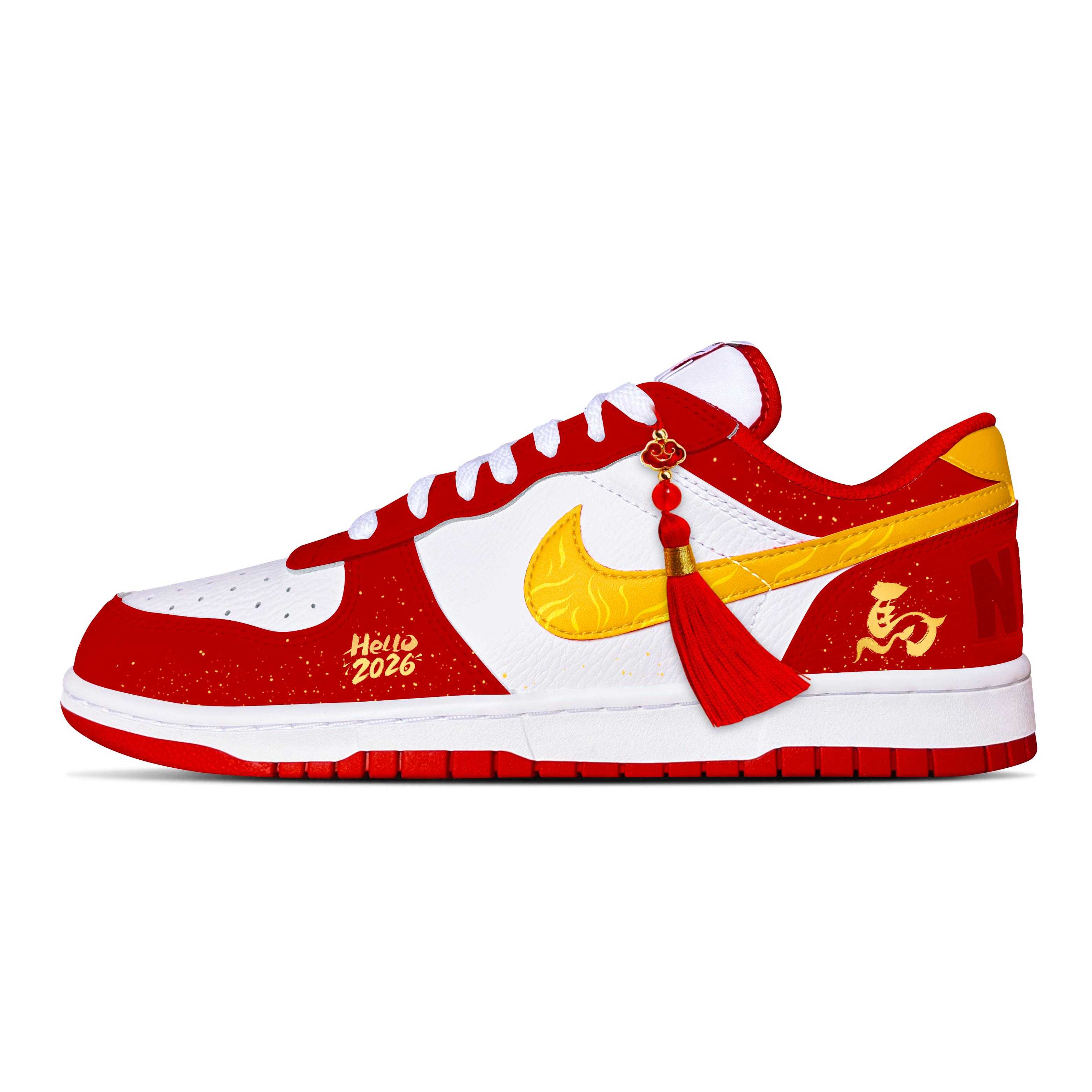 Nike Big Cushioning Abrasion Resistant Slip Resistant Low top Skateboard Shoes Men s Red Gold 355152-150 (Team1895-) 40.5
Nike Big Cushioning Abrasion Resistant Slip Resistant Low top Skateboard Shoes Men s Red Gold 355152-150 (Team1895-) 40.5