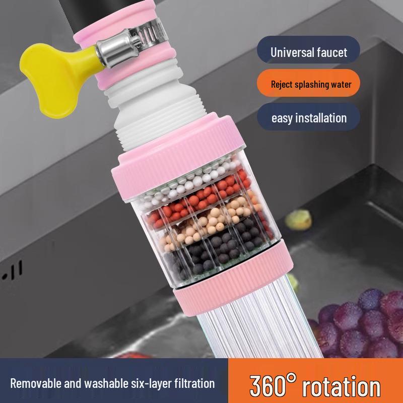 Универсальный кран-очиститель воды с защитой от брызг для кухонь
Универсальный кран-очиститель воды с защитой от брызг для кухонь
