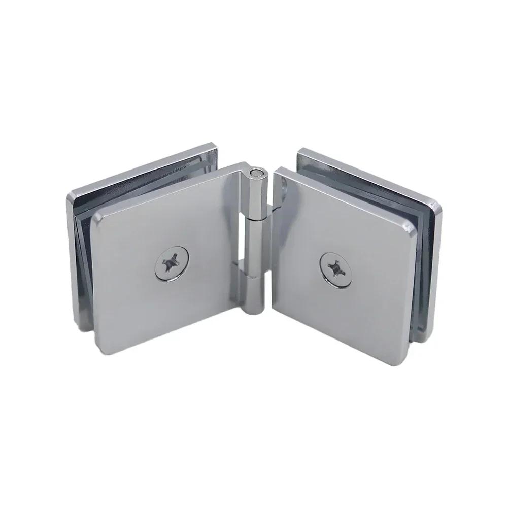 Glass Clamp Shower Door Hinge DIY Friendly Easy Installation Modern Look Mounting Hardware Bathroom Renovation Chrome
Glass Clamp Shower Door Hinge DIY Friendly Easy Installation Modern Look Mounting Hardware Bathroom Renovation Chrome