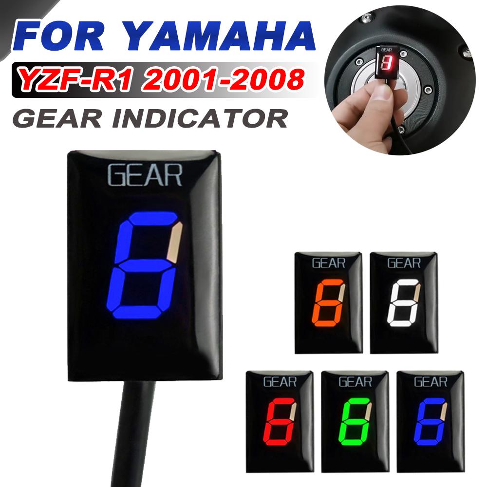 Индикатор передачи для Yamaha YZF-R1 YZF R1 YZFR1 2001 - 2004 2005 2006 2007 2008 Мотоциклетные аксессуары 6-уровневый дисплей скорости оранжевый
Индикатор передачи для Yamaha YZF-R1 YZF R1 YZFR1 2001 - 2004 2005 2006 2007 2008 Мотоциклетные аксессуары 6-уровневый дисплей скорости оранжевый