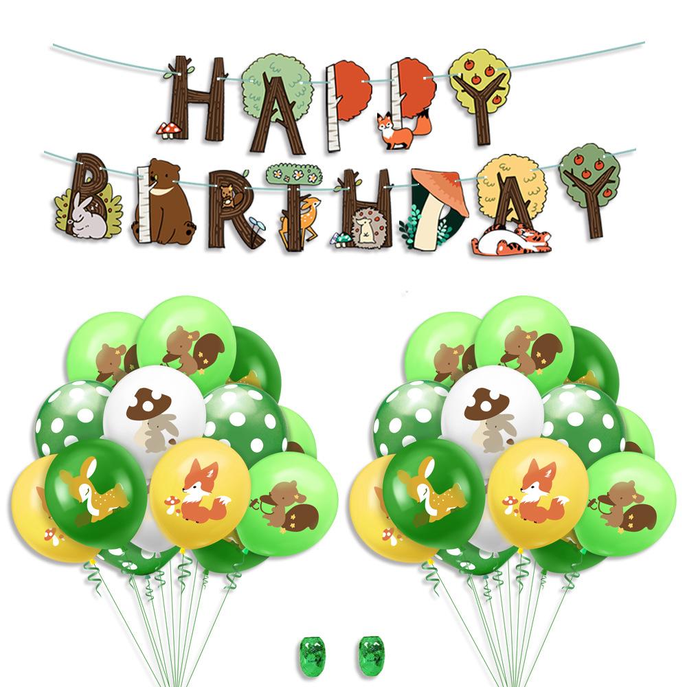 2325 Safari Pcs Theme Party Decorations Jungle Animal Baloons Set Birthday 23Pcs-Green Dots
2325 Safari Pcs Theme Party Decorations Jungle Animal Baloons Set Birthday 23Pcs-Green Dots