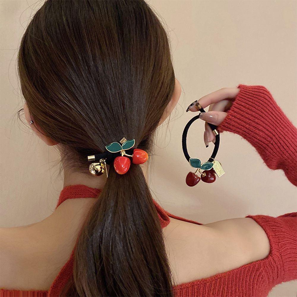 Female For Girls Cherry Hair Scrunchies Women Hair Ring Korean Style Hair Rope Ponytail Holder
Female For Girls Cherry Hair Scrunchies Women Hair Ring Korean Style Hair Rope Ponytail Holder