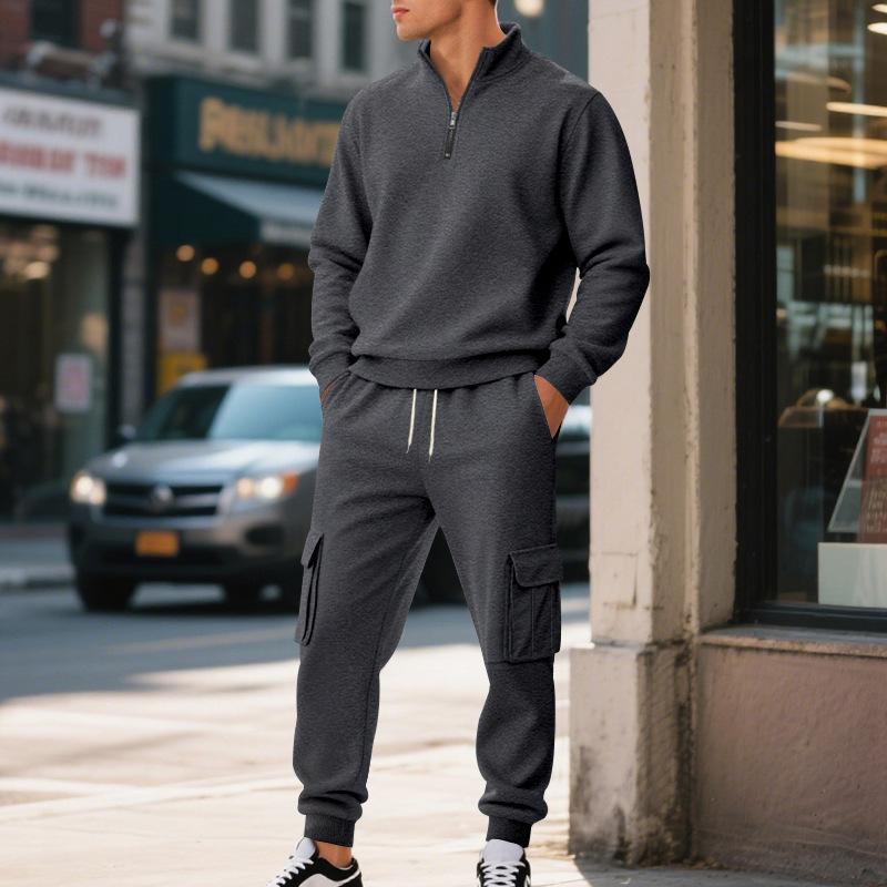 Autumn/Winter Men s Vintage-Style Casual Fleece-Lined Thermal Zipper Work Trousers Set S темно-серого
Autumn/Winter Men s Vintage-Style Casual Fleece-Lined Thermal Zipper Work Trousers Set S темно-серого