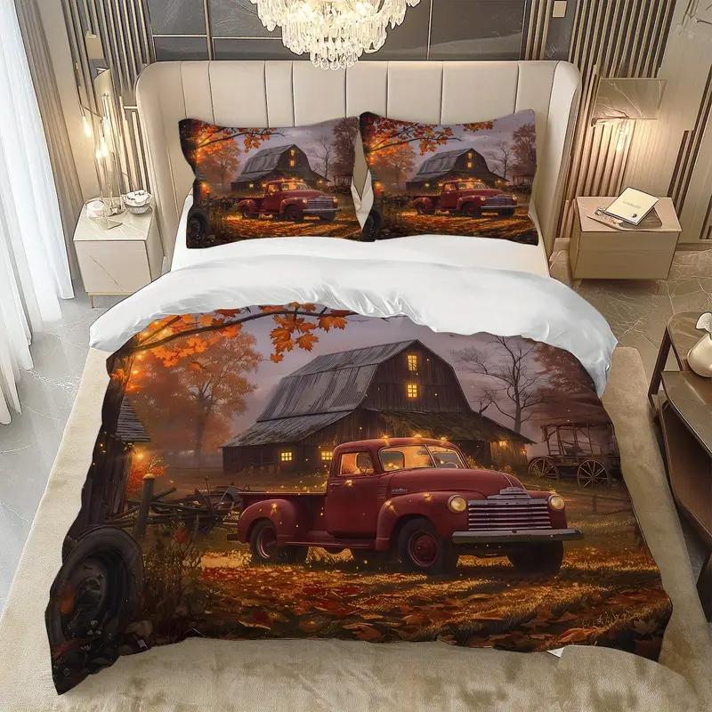 Truck 3D Digital Print Polyester Soft with Soft Fabric Duvet Cover Set, Ziper Closure, Al-Season Warm Comforter Cover Kit, Machine Washable 120*200cm Single
Truck 3D Digital Print Polyester Soft with Soft Fabric Duvet Cover Set, Ziper Closure, Al-Season Warm Comforter Cover Kit, Machine Washable 120*200cm Single