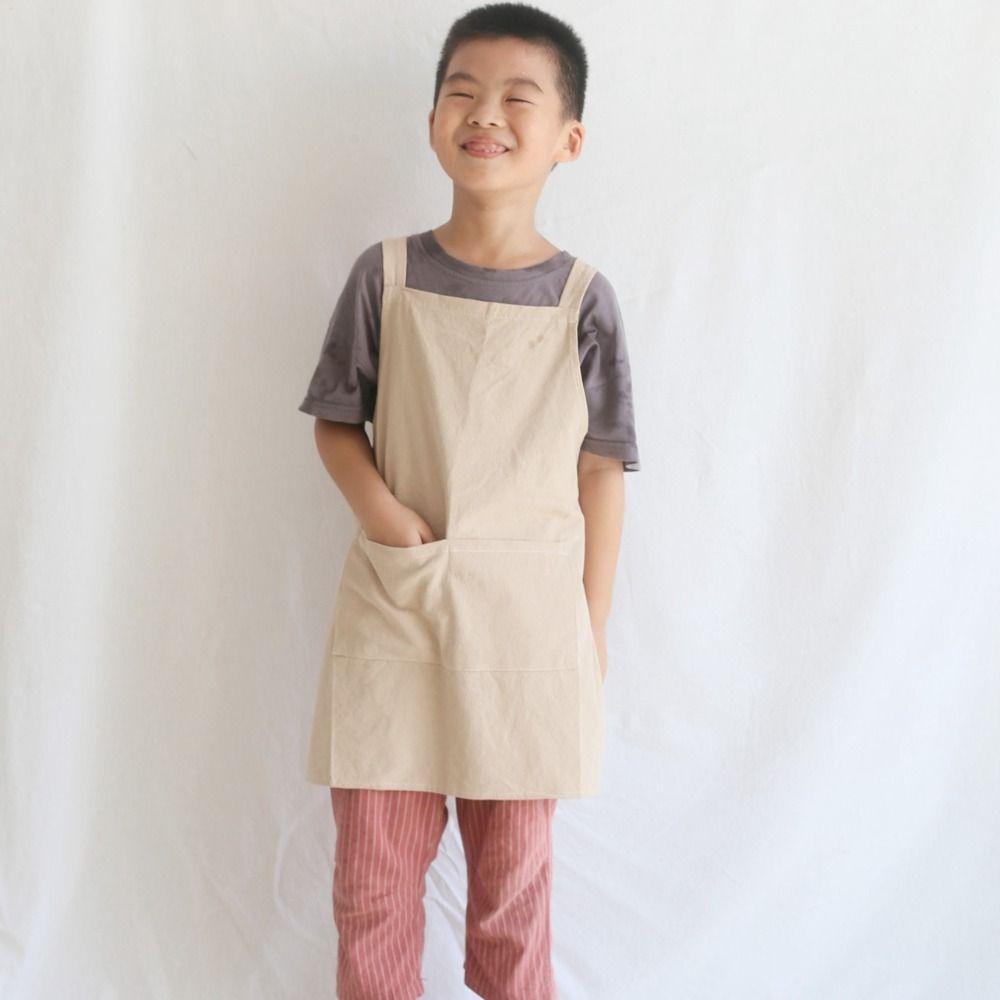 Japanese Style Children Cotton Apron Simple Sleeveless Apron Anti-fouling Apron Baking серый
Japanese Style Children Cotton Apron Simple Sleeveless Apron Anti-fouling Apron Baking серый