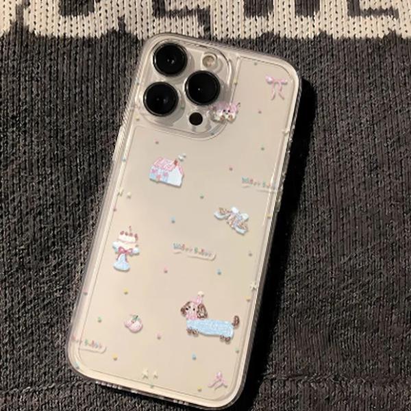 Pink Space Shell Dessert Sausage Dog Case for Apple 17 Pro Max - Transparent, Cute, and Popular iPhone 16
Pink Space Shell Dessert Sausage Dog Case for Apple 17 Pro Max - Transparent, Cute, and Popular iPhone 16