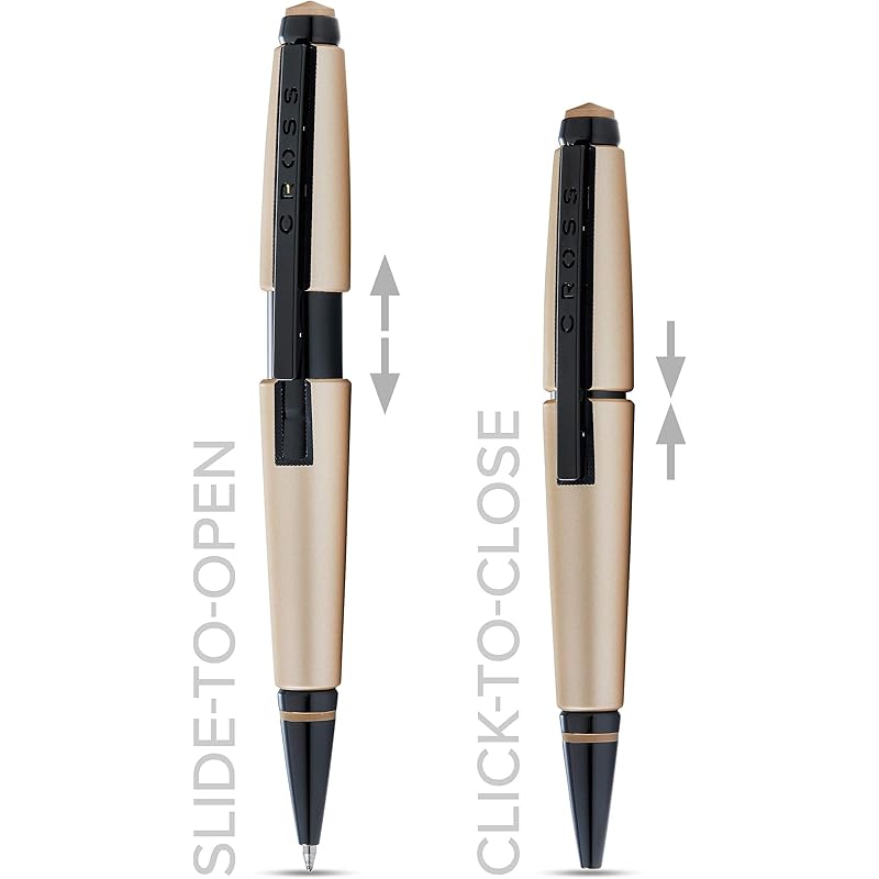Cross Edge Matte Hazelnut Lacquer Gel Rollerball Pen 1 Count (Pack of 1)
Cross Edge Matte Hazelnut Lacquer Gel Rollerball Pen 1 Count (Pack of 1)
