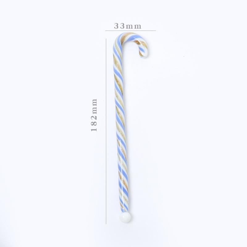 Creative Christmas Striped Glass Stir Sticks - Long Handle for Juice and Coffee
Creative Christmas Striped Glass Stir Sticks - Long Handle for Juice and Coffee