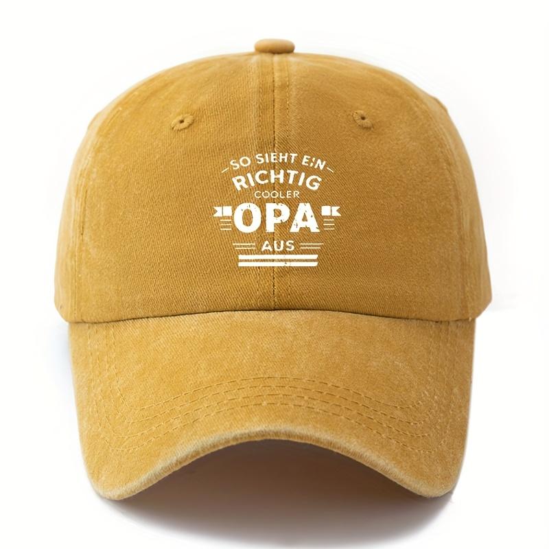 SO SIEHT EIN RICHTIG COOLER OPA AUS Baseball Cap Unisex Trucker Baseball Cap жовтий
SO SIEHT EIN RICHTIG COOLER OPA AUS Baseball Cap Unisex Trucker Baseball Cap жовтий