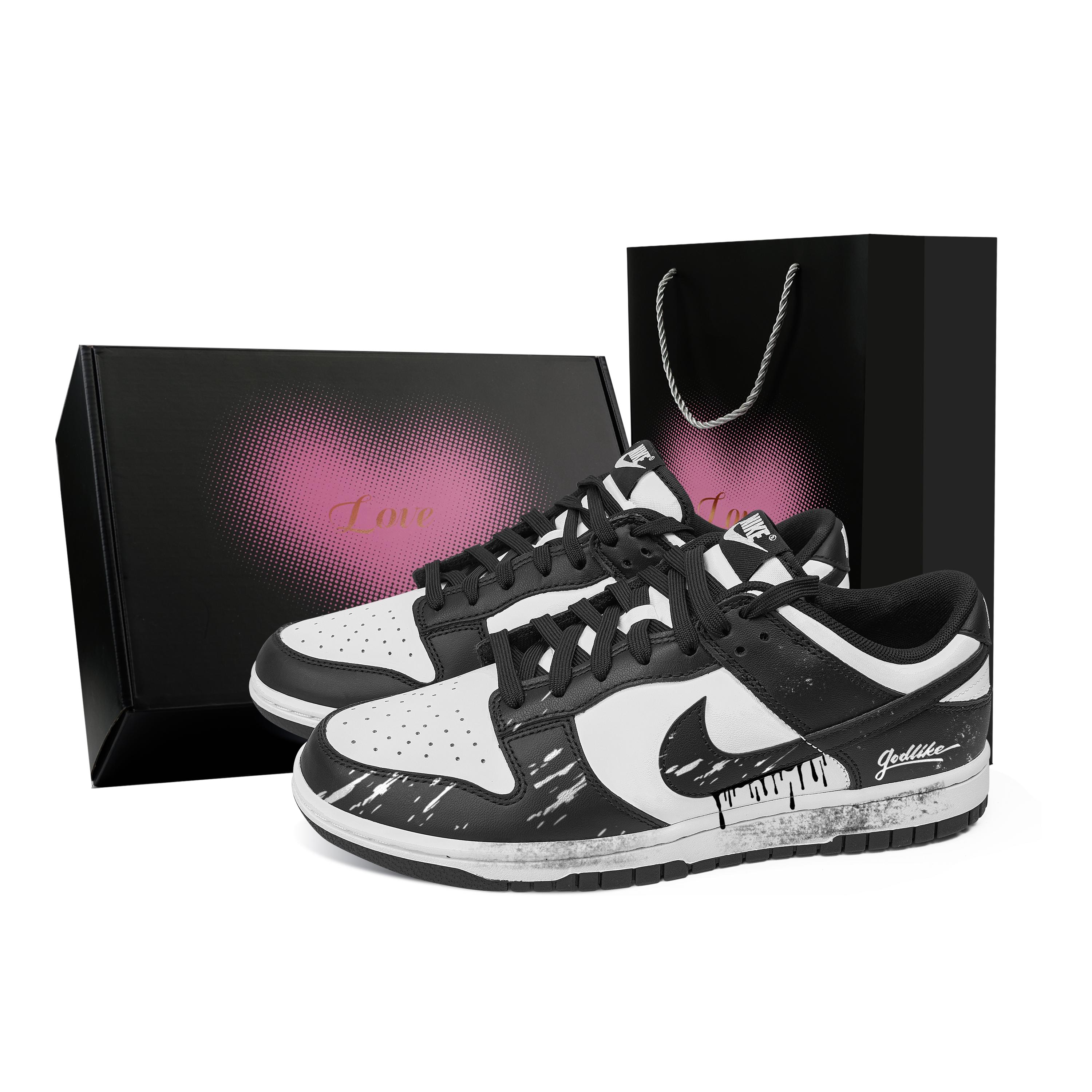 Nike Dunk Unrestrained Graffiti Abrasion Resistant Low top Skateboard Shoes Unisex Black White DD1391-100(Team529--) 43
Nike Dunk Unrestrained Graffiti Abrasion Resistant Low top Skateboard Shoes Unisex Black White DD1391-100(Team529--) 43