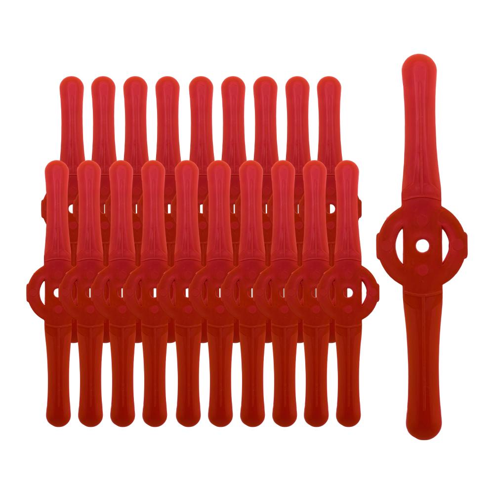 20PCS Plastic Cutter Blades New Straight Knife For Electric Cordless Grass Trimmer Strimmer Tool Garden Brushcutter Blades
20PCS Plastic Cutter Blades New Straight Knife For Electric Cordless Grass Trimmer Strimmer Tool Garden Brushcutter Blades