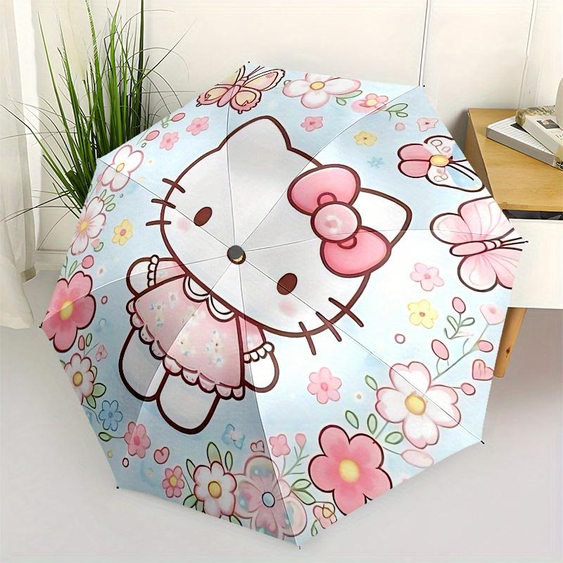 Hello Kitty, Floral Automatic opening and closing folding umbrella with 8 rib frame and compact travel design, perfect for all occasions | S
Hello Kitty, Floral Automatic opening and closing folding umbrella with 8 rib frame and compact travel design, perfect for all occasions | S