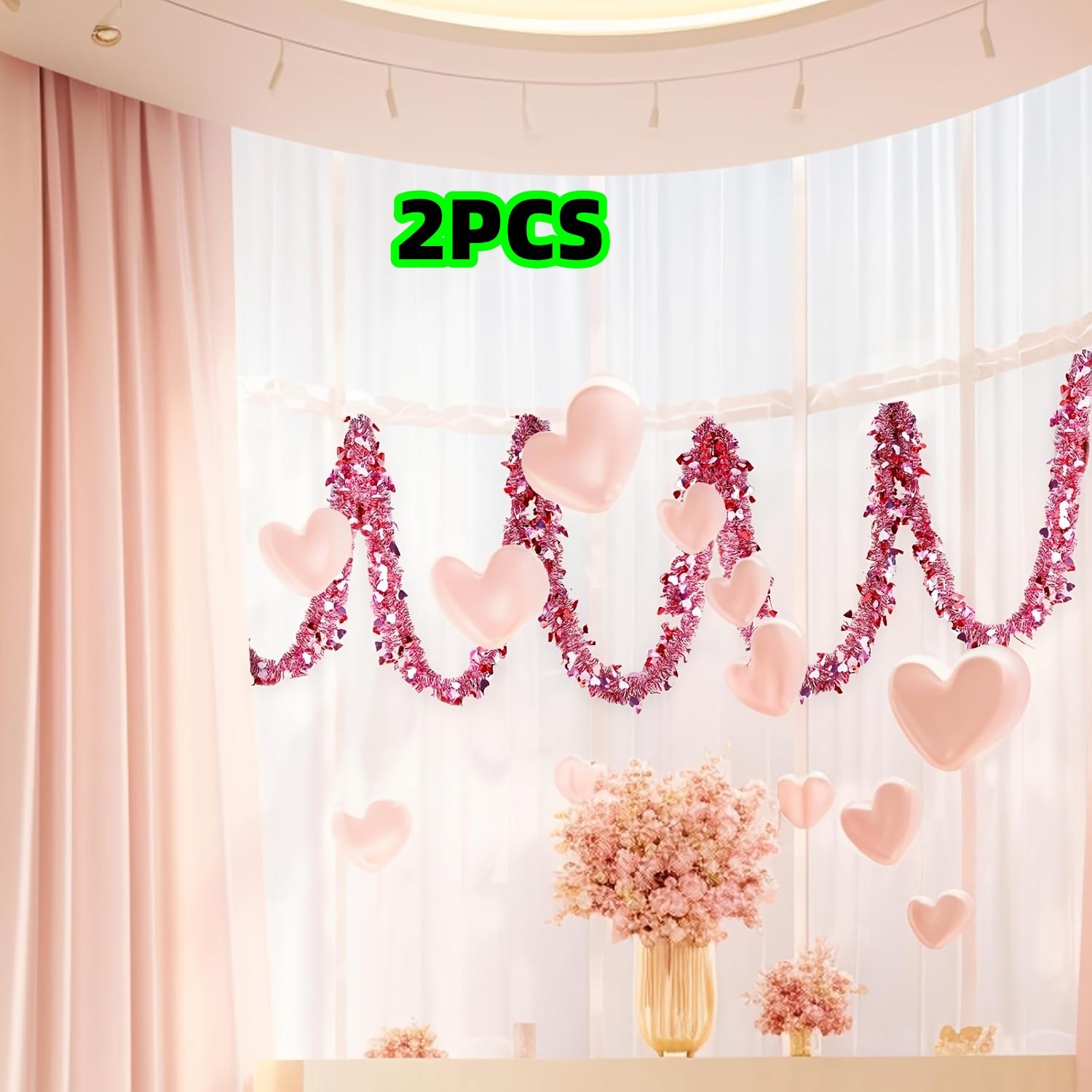 2-Pack Valentine s Day Heart Vine Decorations 2m Sparkling Gold Foil Heart Wreaths Suitable for Tree, Sleeve, Bedroom, Office, Classroom, Party,
2-Pack Valentine s Day Heart Vine Decorations 2m Sparkling Gold Foil Heart Wreaths Suitable for Tree, Sleeve, Bedroom, Office, Classroom, Party,