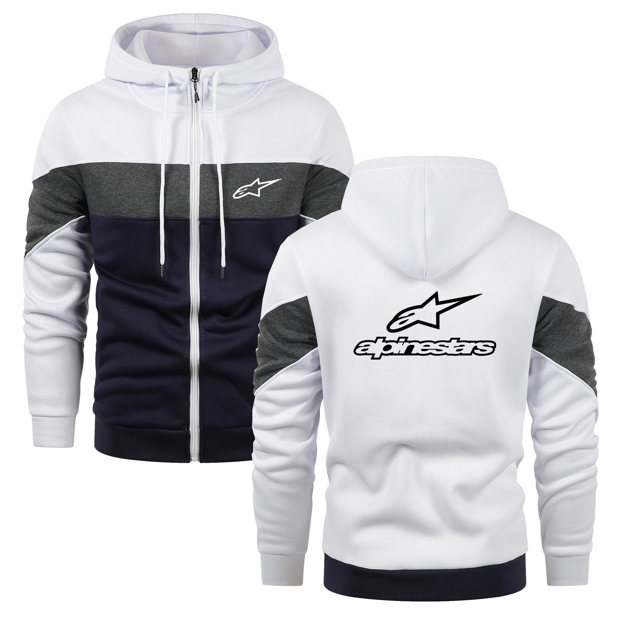 Мужская осенне-зимняя толстовка с капюшоном на молнии, больших размеров, с разноцветной вставкой и принтом S
Мужская осенне-зимняя толстовка с капюшоном на молнии, больших размеров, с разноцветной вставкой и принтом S