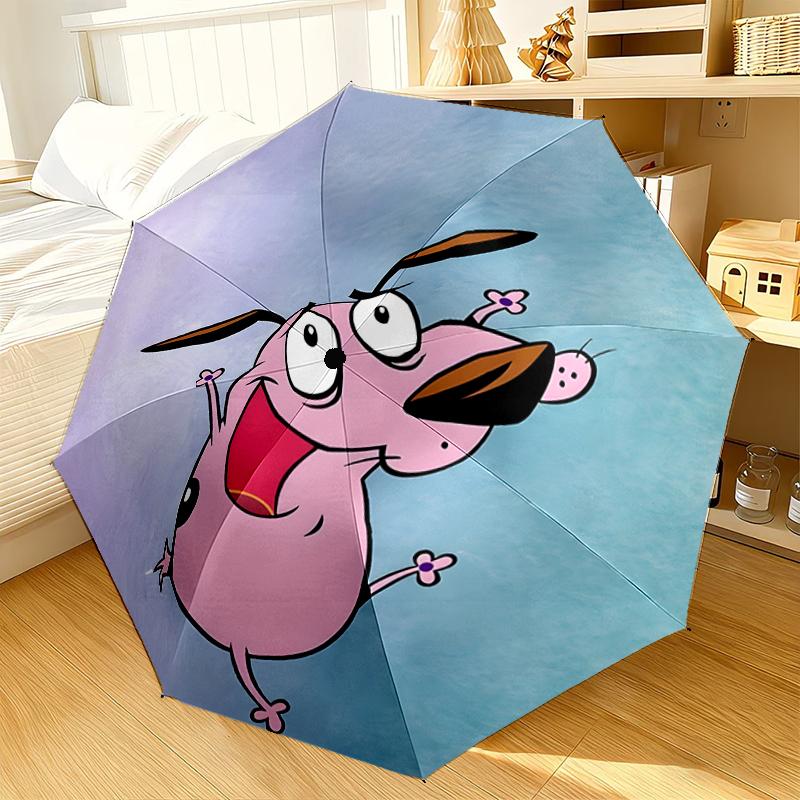 Cowardly Dog Cartoon Umbrella 8-Frame for Travel, camping, Casual Lightweight Portable Umbrella, Essential for every family Holidays Birthday Gift
Cowardly Dog Cartoon Umbrella 8-Frame for Travel, camping, Casual Lightweight Portable Umbrella, Essential for every family Holidays Birthday Gift