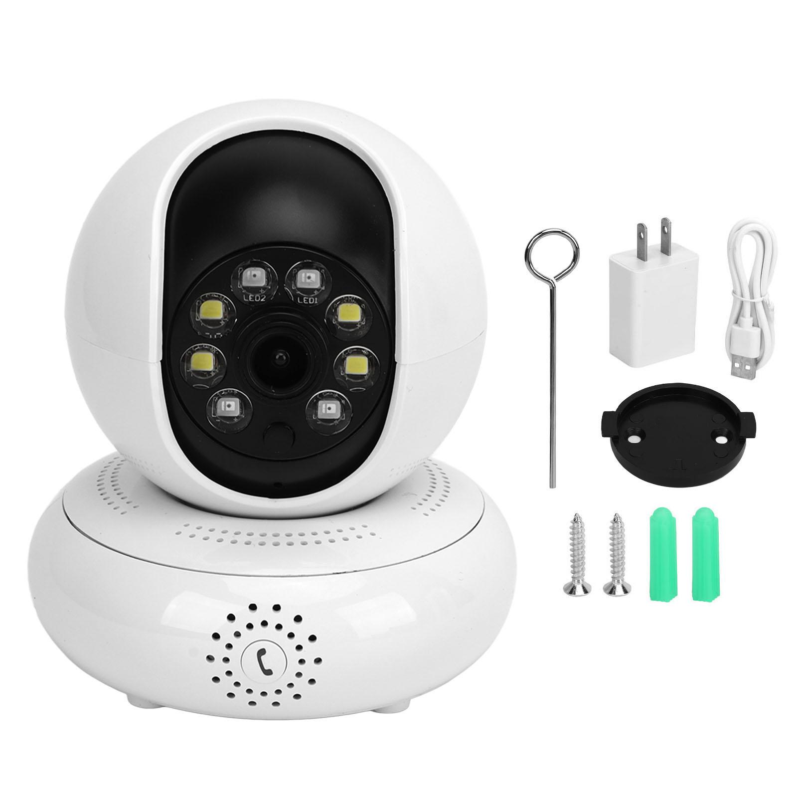 Indoor Home Security Camera Wireless WiFi Camera 360 Degree Mobile Phone Remote Monitoring Cam AI EU Plug
Indoor Home Security Camera Wireless WiFi Camera 360 Degree Mobile Phone Remote Monitoring Cam AI EU Plug