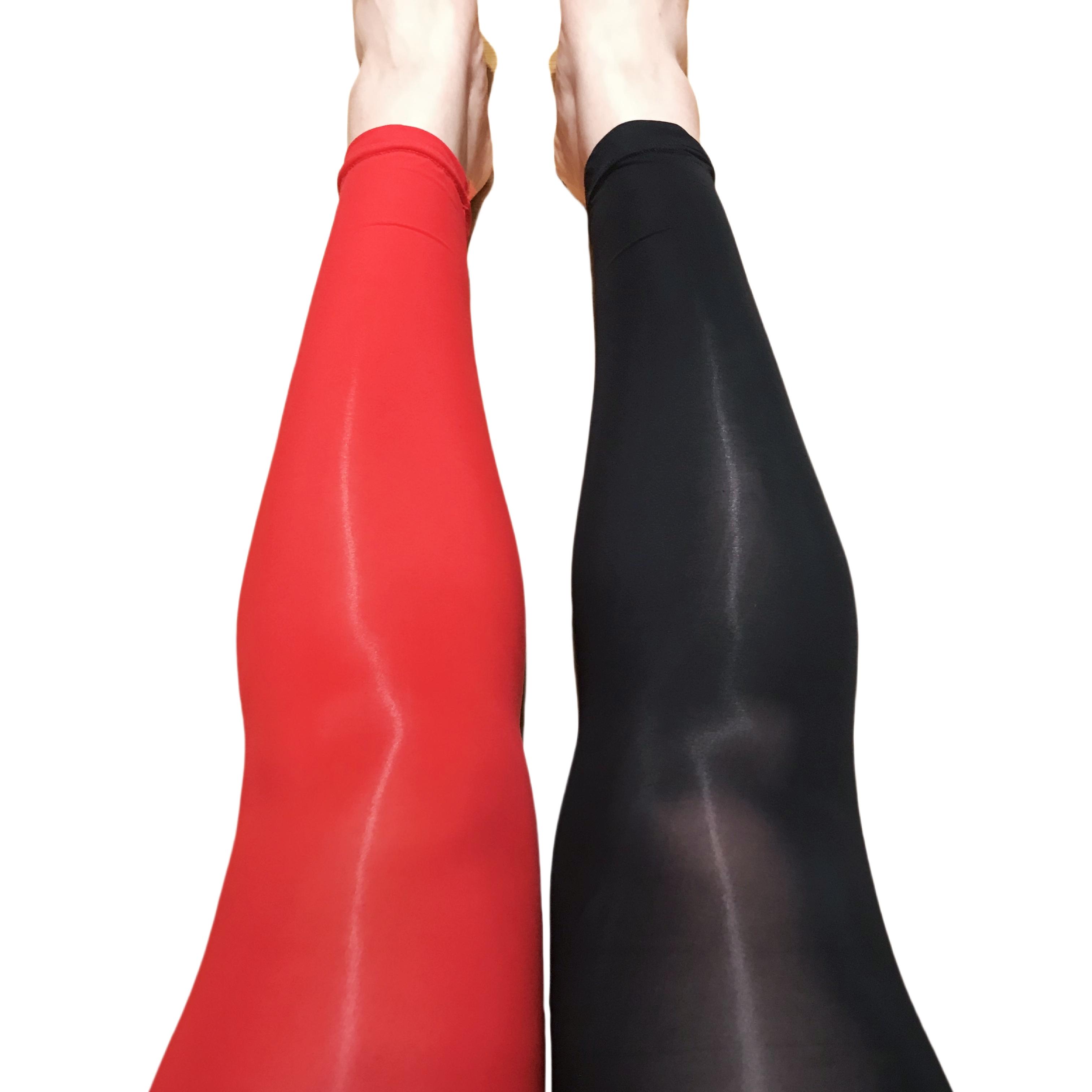 Women S Two-Toned Shiny Oil Footed Pantyhose Bright Shimmer Split Color Tights Asymmetric Tights Duo Tights Bicolor Tights Weight 45-80kg
Women S Two-Toned Shiny Oil Footed Pantyhose Bright Shimmer Split Color Tights Asymmetric Tights Duo Tights Bicolor Tights Weight 45-80kg