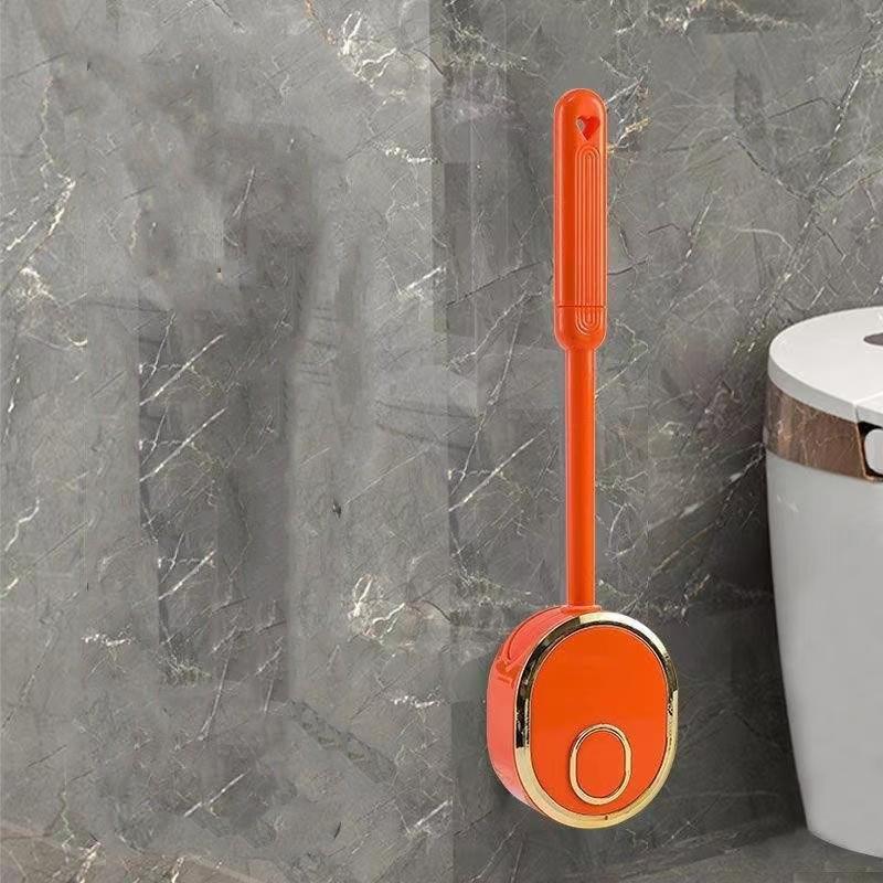 Wall-Mounted No-Dead-Angle Toilet Brush - High-End Bathroom Cleaning Tool
Wall-Mounted No-Dead-Angle Toilet Brush - High-End Bathroom Cleaning Tool