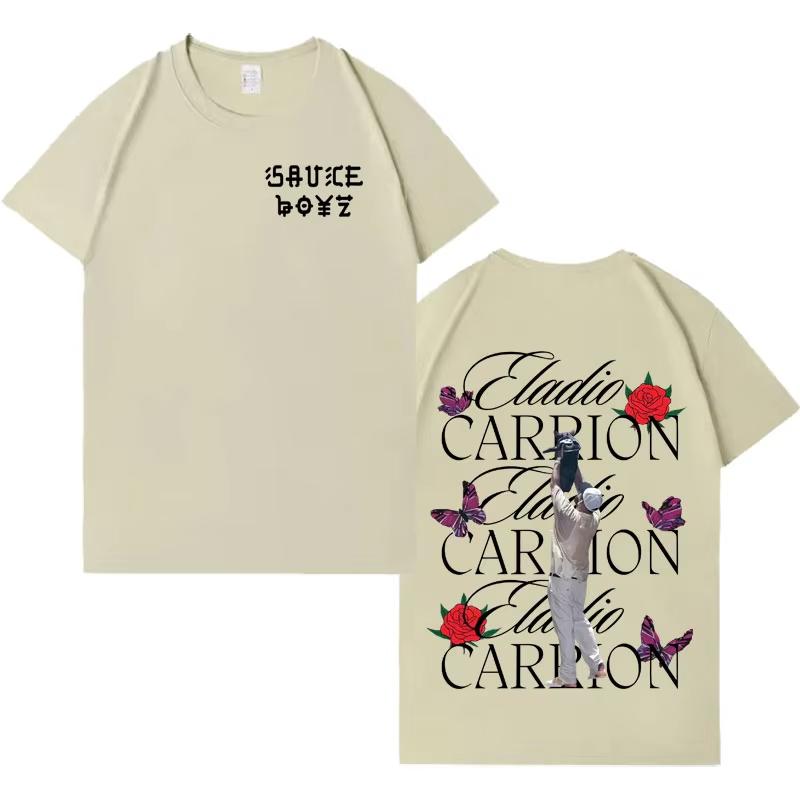 Rapper Eladio Carrion Album Tour Teenagers Tee Men Women summer Graphic Casual Gothic Humor High Quality Tshrits Fans Gift 4XL
Rapper Eladio Carrion Album Tour Teenagers Tee Men Women summer Graphic Casual Gothic Humor High Quality Tshrits Fans Gift 4XL