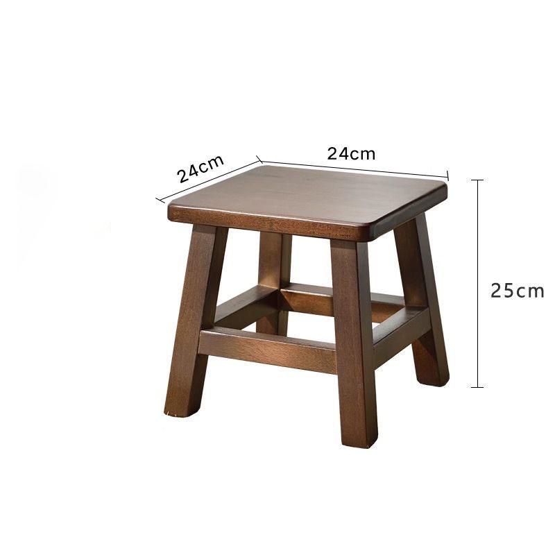 Walnut Colored Solid Wood Small Stool Modern Chinese Living Room Shoe Changing Stools Household Footrest Home Furniture
Walnut Colored Solid Wood Small Stool Modern Chinese Living Room Shoe Changing Stools Household Footrest Home Furniture