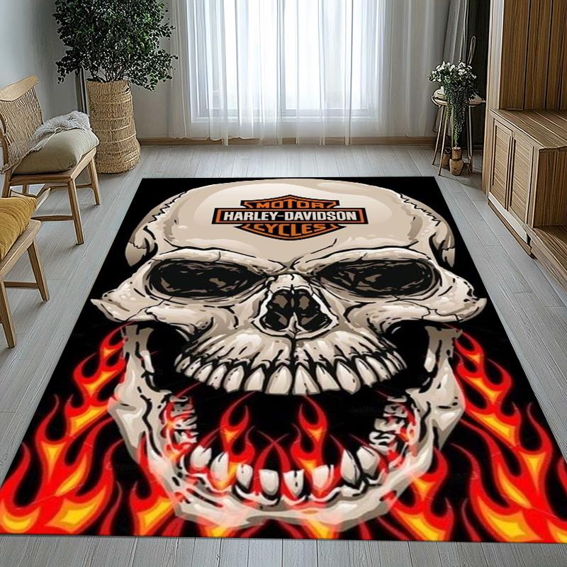 Retro H-Harleys Racing Moto Living Room Non-Slip Area Rug Soft Carpet for Bedroom Kids Playroom Sofa,Home Decor Doormat Gift 40x60cm
Retro H-Harleys Racing Moto Living Room Non-Slip Area Rug Soft Carpet for Bedroom Kids Playroom Sofa,Home Decor Doormat Gift 40x60cm