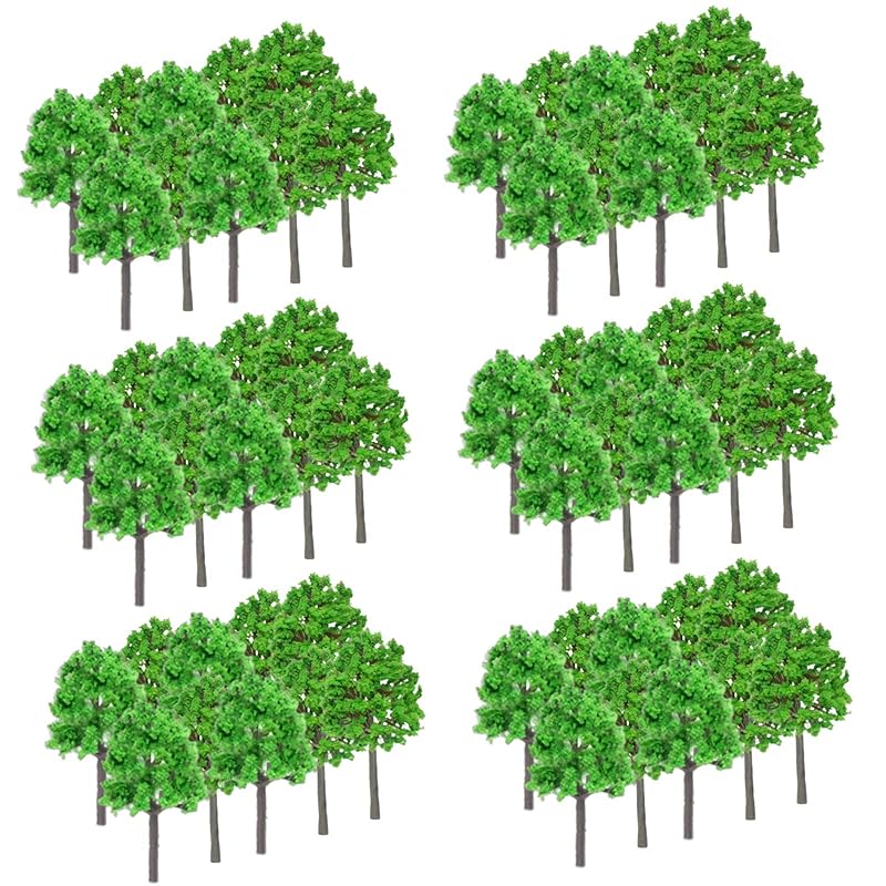 heizi diorama tree 60 pieces set HO gauge N gauge landscape tree model railway architectural model miniature plastic model material (6cm green)
heizi diorama tree 60 pieces set HO gauge N gauge landscape tree model railway architectural model miniature plastic model material (6cm green)