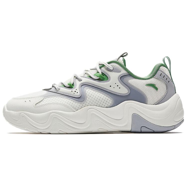 Anta After Wave 4 Comfortable Versatile Wear-Resistant Non-Slip Low-Top Casual Shoes Men Casual Shoes White Gray Green 112528852-3 39
Anta After Wave 4 Comfortable Versatile Wear-Resistant Non-Slip Low-Top Casual Shoes Men Casual Shoes White Gray Green 112528852-3 39