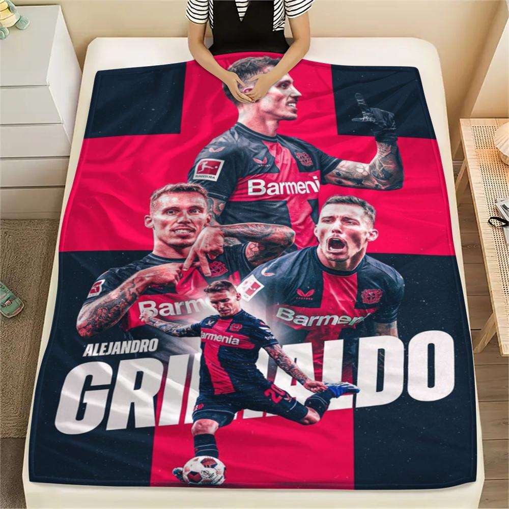 1pc Bayer 04 Leverkusen Print Flannel Blanket, High quality Comfortable for All Seasons, Home Decor, Warmth and Comfort, Perfect for Christmas Gifts12 80cm x 120cm
1pc Bayer 04 Leverkusen Print Flannel Blanket, High quality Comfortable for All Seasons, Home Decor, Warmth and Comfort, Perfect for Christmas Gifts12 80cm x 120cm
