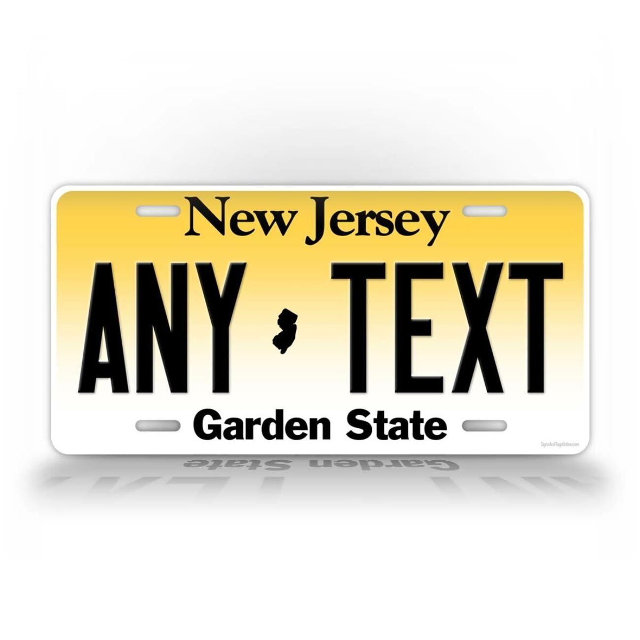 Personalized New Jersey Garden State Custom Text Metal Sign Decorative Tin Tag Waterproof Wall Art білий
Personalized New Jersey Garden State Custom Text Metal Sign Decorative Tin Tag Waterproof Wall Art білий