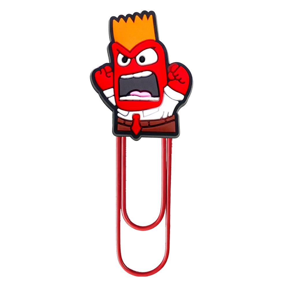 Inside Out Cartoon Bookmark: DIY Colored Paperclip for Office Supplies
Inside Out Cartoon Bookmark: DIY Colored Paperclip for Office Supplies