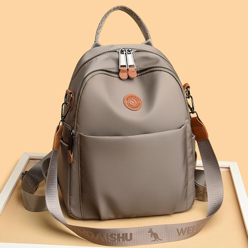 Lightweight Oxford Backpack Women s Travel Small Backpack Outdoor Commuter Student Schoolbag хакі
Lightweight Oxford Backpack Women s Travel Small Backpack Outdoor Commuter Student Schoolbag хакі