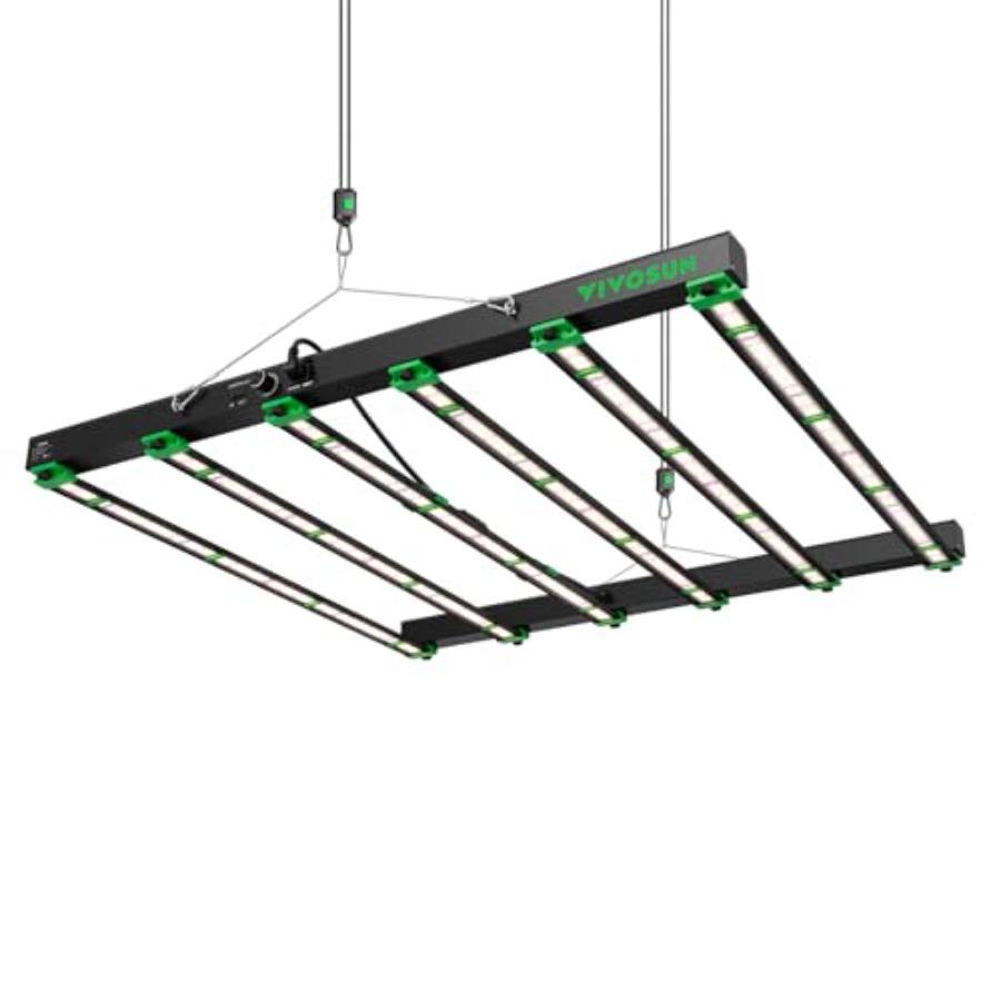 Patented Design VSFD6500 LED Grow Light 650W Detachable Dimmable Plant Grow Light with 6 Dimming Options - Full Spectrum and UR чорний
Patented Design VSFD6500 LED Grow Light 650W Detachable Dimmable Plant Grow Light with 6 Dimming Options - Full Spectrum and UR чорний