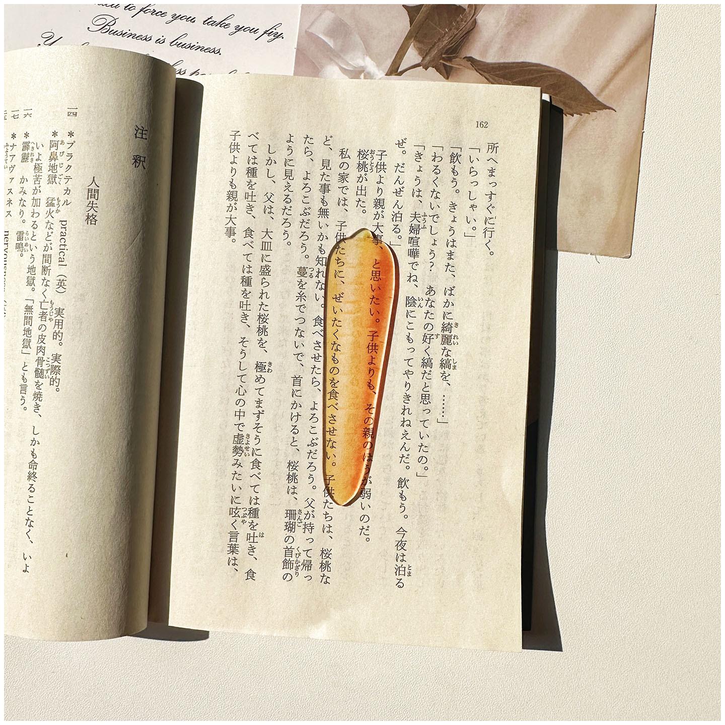 Transparent Acrylic Bookmark Fruit Vegetable Design Creative Page Marker Clear Book Accessory For Reading Students Gift
Transparent Acrylic Bookmark Fruit Vegetable Design Creative Page Marker Clear Book Accessory For Reading Students Gift