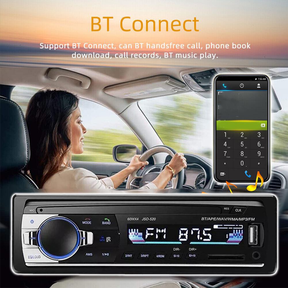 MP3-плеер для автомобиля 12 В, 45 Вт x 4, Аудио на приборной панели в мультимедиа радио, Репродукто T7A4 Black-One size
MP3-плеер для автомобиля 12 В, 45 Вт x 4, Аудио на приборной панели в мультимедиа радио, Репродукто T7A4 Black-One size