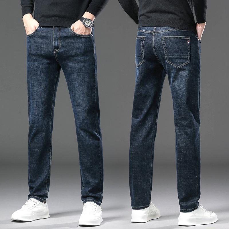 Новые осенние и зимние стили с плюшевыми и утолщенными/обычными мужскими джинсами Slim Fit, Small Feet Loose, повседневные и модные эластичные брюки 38
Новые осенние и зимние стили с плюшевыми и утолщенными/обычными мужскими джинсами Slim Fit, Small Feet Loose, повседневные и модные эластичные брюки 38