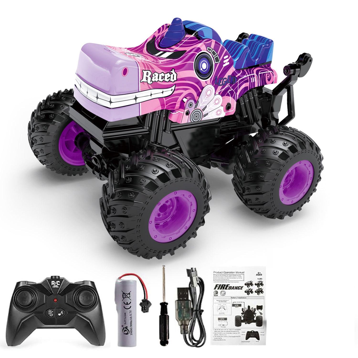 2.4G RC Car Music Lighting Remote Control Stunt Car 360 degree Rotation Shark Head Fear Children Toy Car Birthday Gift розовый
2.4G RC Car Music Lighting Remote Control Stunt Car 360 degree Rotation Shark Head Fear Children Toy Car Birthday Gift розовый