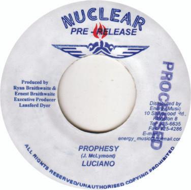 7inch Record LUCIANO / DREAD SON - Prophesy / Zion NONE Nuclear Jamaica Reggae, Ska & Dub Used
7inch Record LUCIANO / DREAD SON - Prophesy / Zion NONE Nuclear Jamaica Reggae, Ska & Dub Used
