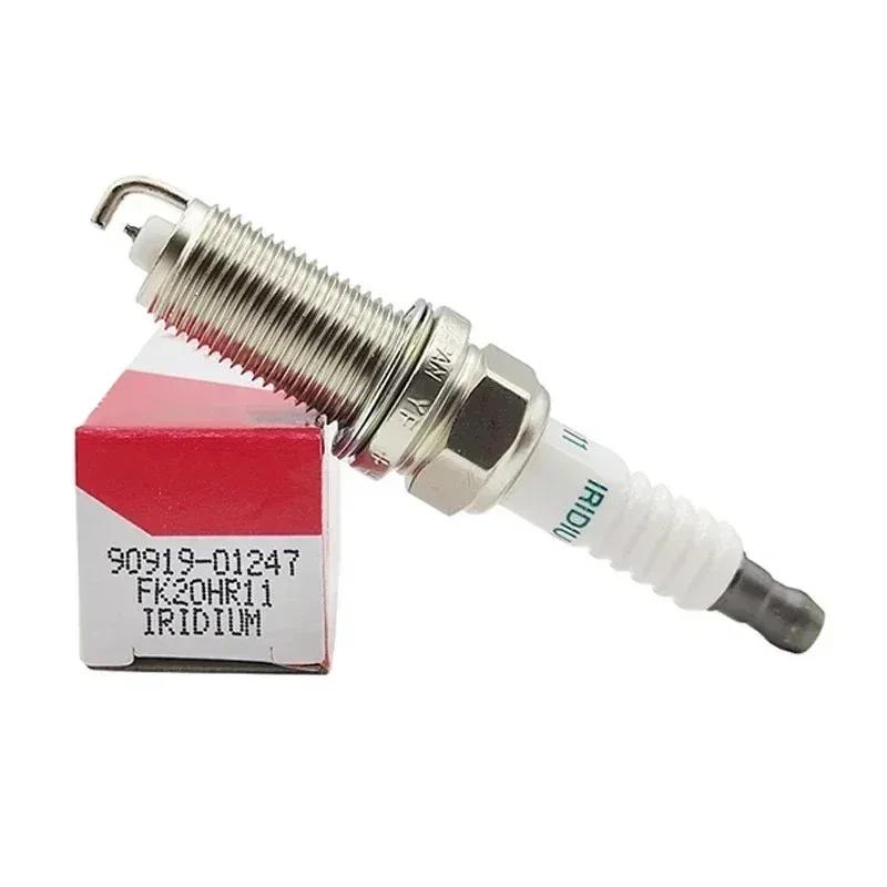 4/6PCS 90919-01247 FK20HR11 Iridium Spark Plug для Lexus ES IS RX Toyota RAV4 Highlander Camry Avalon Honda Jazz Hyundai Subaru 4pcs
4/6PCS 90919-01247 FK20HR11 Iridium Spark Plug для Lexus ES IS RX Toyota RAV4 Highlander Camry Avalon Honda Jazz Hyundai Subaru 4pcs