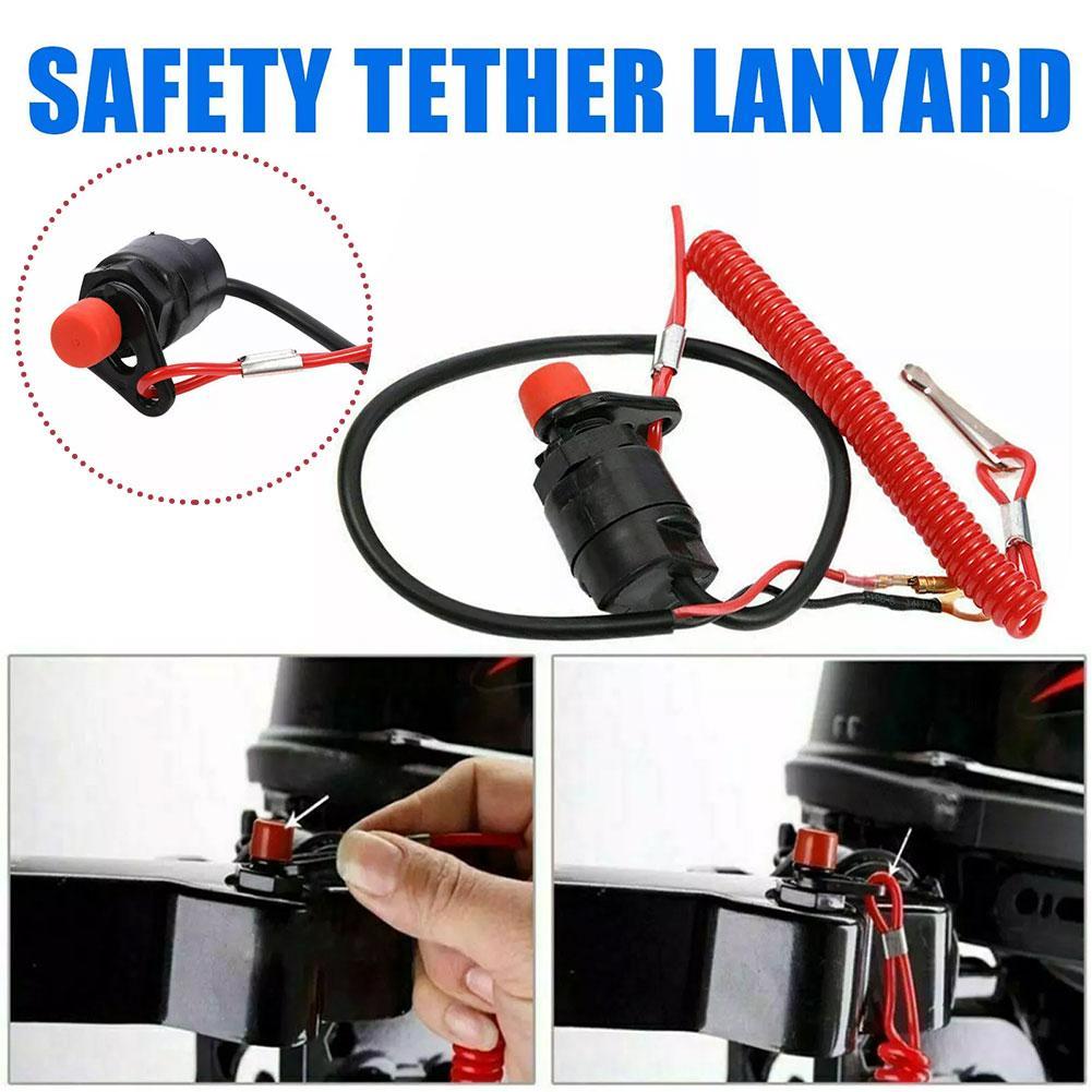 Boat Outboard Engine Motor Kill Stop Switch - Safety Tether Lanyard, Motorcycle Accessories, Motorcycle Switches Universal
Boat Outboard Engine Motor Kill Stop Switch - Safety Tether Lanyard, Motorcycle Accessories, Motorcycle Switches Universal