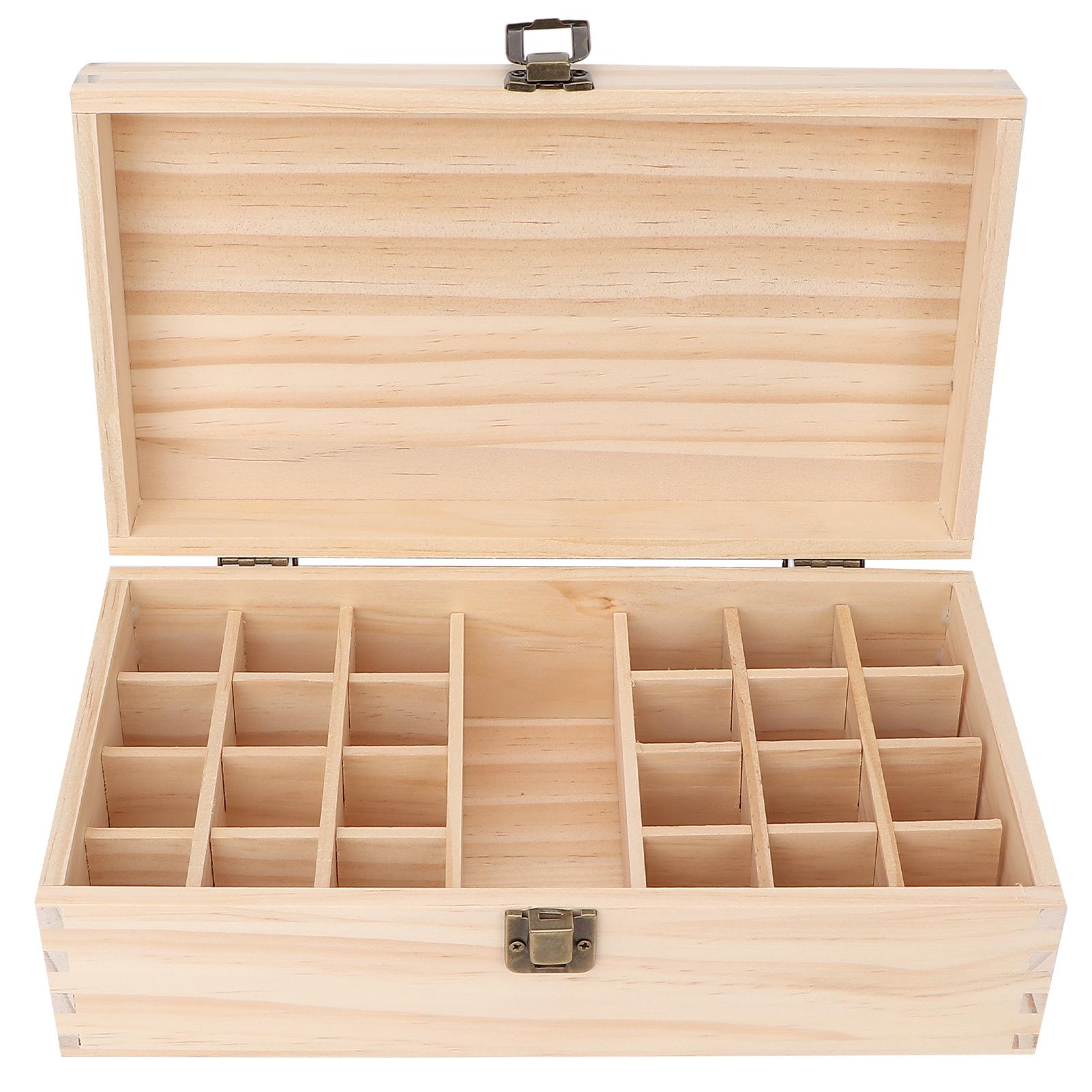 Essential Oil Box 24 Grids Multifunctional Wooden Essential Oil Holder for Essential Oil Cosmetics Nail Polish Gift
Essential Oil Box 24 Grids Multifunctional Wooden Essential Oil Holder for Essential Oil Cosmetics Nail Polish Gift