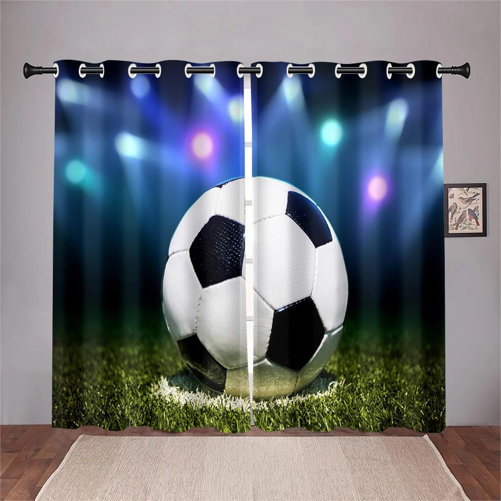 3D Football Field Shiny Lights Curtains Football Lovers Home Decor Curtains 2 Panel Living Room Bedroom Den Kids Room Decor 50W130H(CM)X2PCS&HooK
3D Football Field Shiny Lights Curtains Football Lovers Home Decor Curtains 2 Panel Living Room Bedroom Den Kids Room Decor 50W130H(CM)X2PCS&HooK