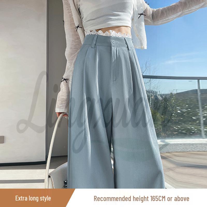 Women s High-Waist Wide-Leg Pants with Lace Trim for Spring/Summer 2026 - Elegant Drape Design Small
Women s High-Waist Wide-Leg Pants with Lace Trim for Spring/Summer 2026 - Elegant Drape Design Small