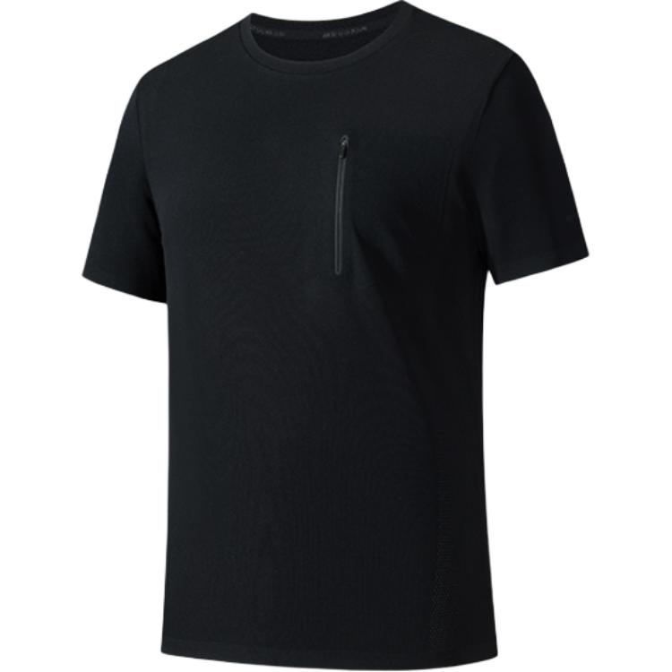 Anta Champion Outdoor Series Solid Color Round Neck Comfortable Quick-Dry Versatile Short Sleeve T-Shirt Men Tops Basic-Black 152520133-1 M
Anta Champion Outdoor Series Solid Color Round Neck Comfortable Quick-Dry Versatile Short Sleeve T-Shirt Men Tops Basic-Black 152520133-1 M