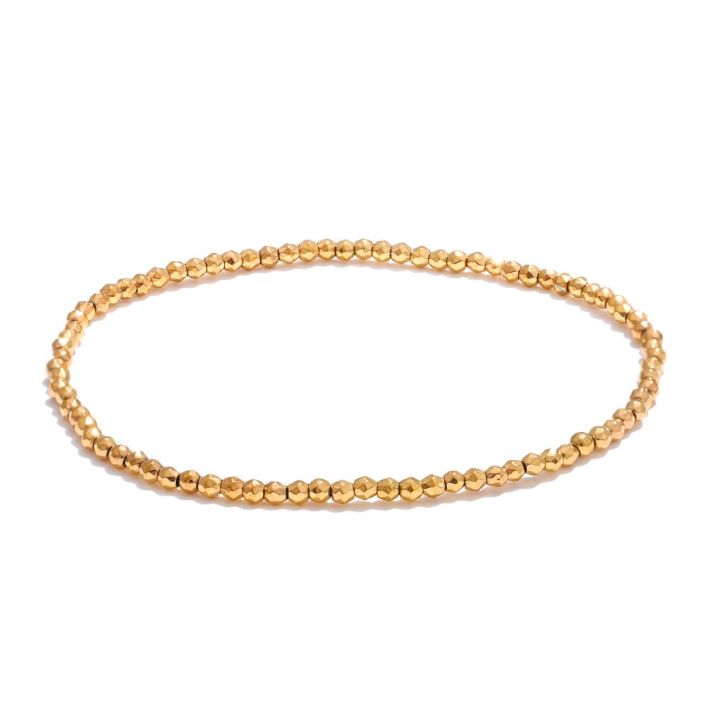 Yhpup Waterproof Stainless Steel Round Beads Chain Bracelet Bangle Daily Golden Wrist Charm Jewelry Wholesale Gift
Yhpup Waterproof Stainless Steel Round Beads Chain Bracelet Bangle Daily Golden Wrist Charm Jewelry Wholesale Gift